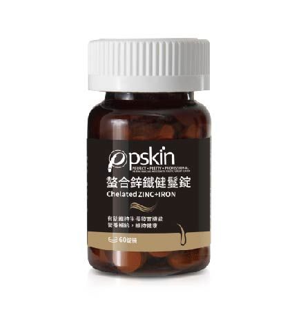 P-skin鋅鐵螯合錠 60tab/btl